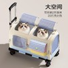 猫包宠物出行超大加长拉杆包马卡龙色系宠物包多宠出行必备宠物包 商品缩略图1