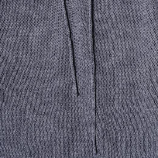 MY001SDSA男装2026新款高贵轻奢简约时尚半开抽绳领针织衫百搭慵懒风 商品图5