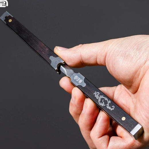 龙王科檀不锈钢茶刀 商品图2