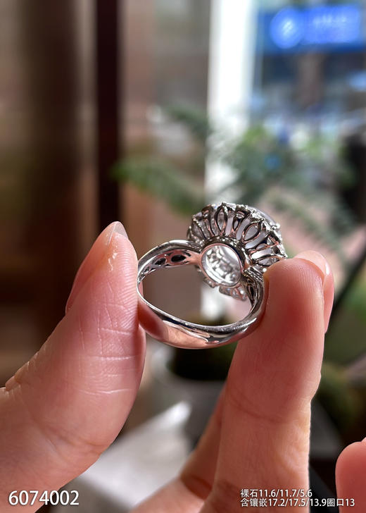 6074002，蛋面戒指。具体价格微信咨询 商品图5