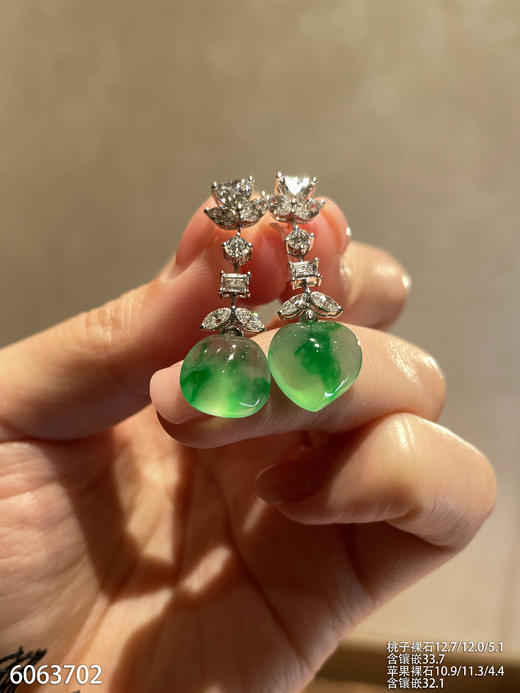 6063702、福瓜耳坠。具体价格微信咨询 商品图1