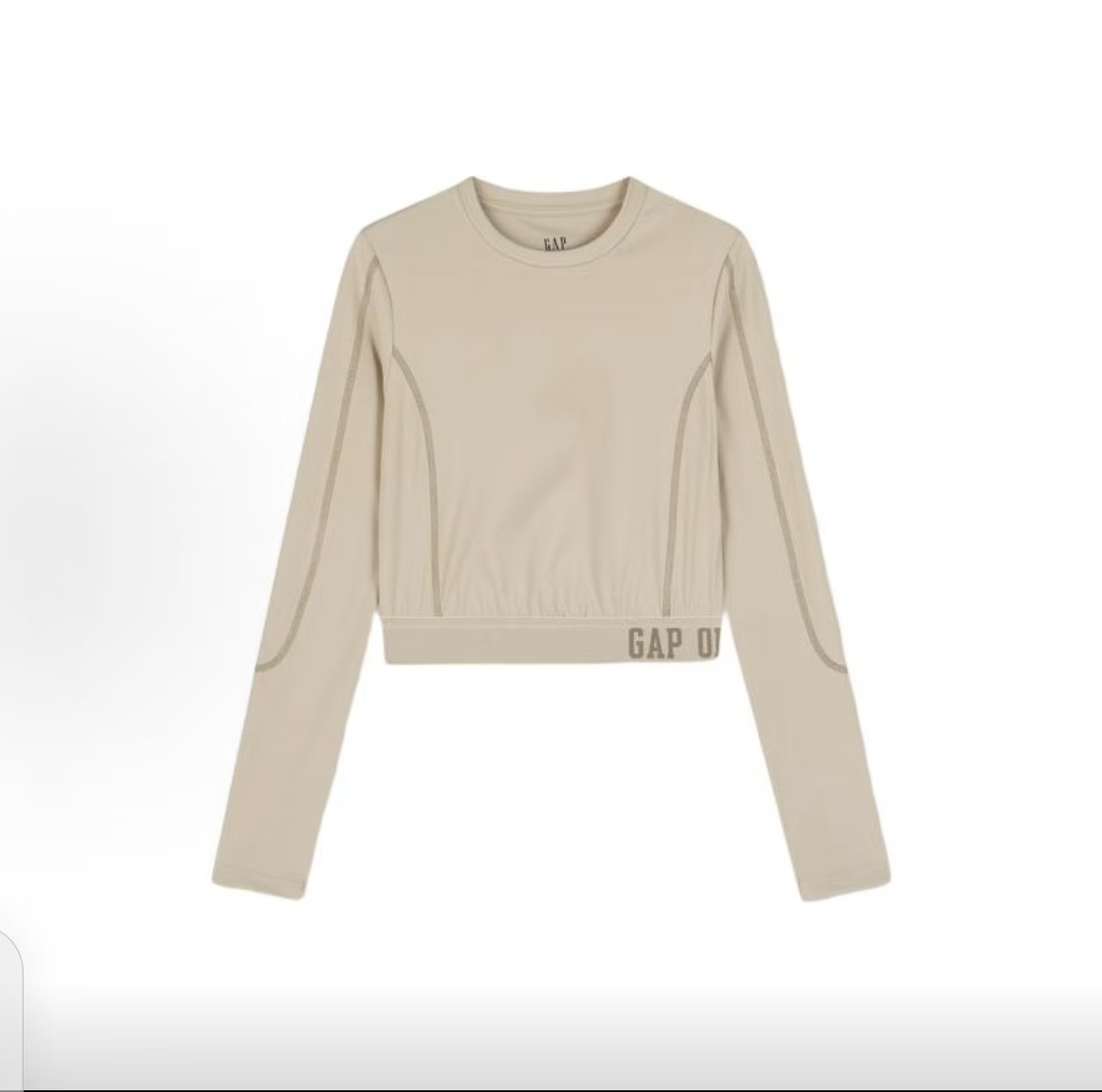 GAP女士运动上衣短款49.9元（线下同步销售，不一定有货）657869-TD