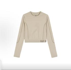 GAP女士运动上衣短款49.9元（线下同步销售，不一定有货）657869-TD