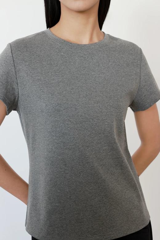 二店y 【XT5430】正肩瘦瘦短袖T恤 高弹修身不紧身 穿出饱满曲线感 商品图4