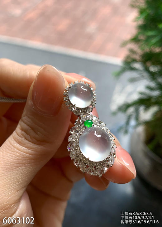 6063102，蛋面吊坠。具体价格微信咨询 商品图1