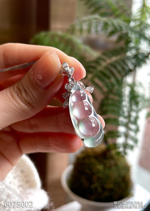 6075002，福豆吊坠，具体价格微信咨询 商品图3