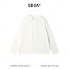 SDSA男装2026新款高贵轻奢简约时尚半开抽绳领针织衫百搭慵懒风 商品缩略图0