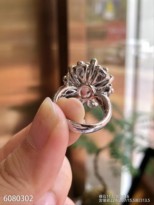 6080302，蛋面戒指。具体价格微信咨询 商品图6