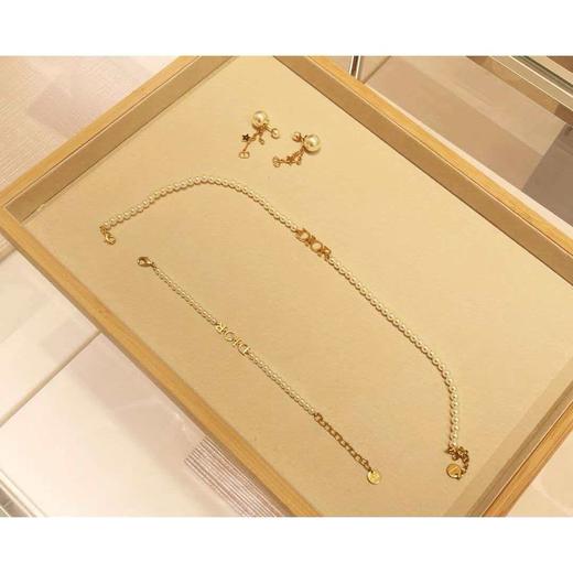 【女神节专享福利】DIOR 字母吊坠 施华洛世奇珍珠项链～ 商品图2
