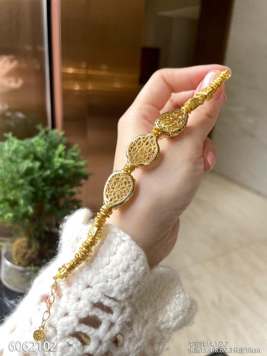 6062102，平安扣手链。具体价格微信咨询 商品图7