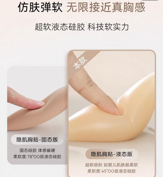 原单VCN胸贴乳贴隐形无痕 | 聚拢有型 | 温和亲肤 | 可重复使用 商品图13