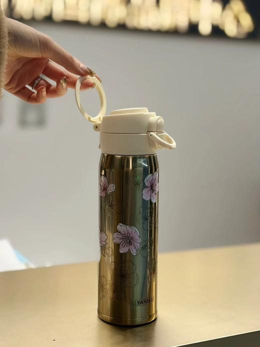 三八女神节福利！无补❗️YANIS3双环提手600ml/弹跳双饮500ml保温杯 26G0303 商品图13