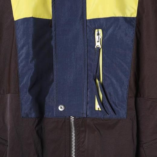 SDSA男装2026新款高贵轻奢美式简约撞色拼接立领夹克外套百搭宽松 商品图2