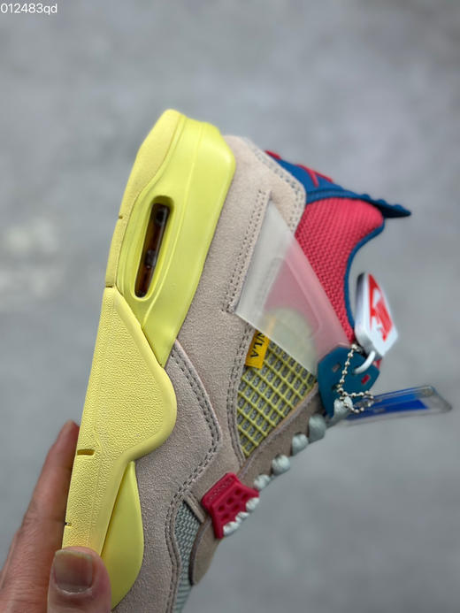 春季特惠💰390 Air Jordan 4 Retro OG "White/Cement" AJ4代中帮复古休闲运动文化篮球鞋 商品图5