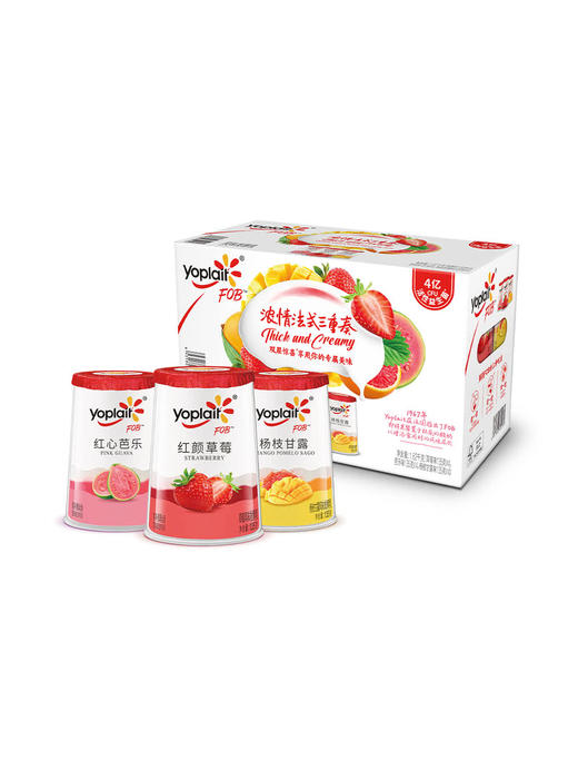 MM 山姆 优诺 浓情法式三重奏风味发酵乳 135g*12 商品图0