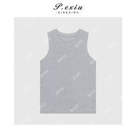 03-2潘依绣丁丁宠粉极简主义简约圆领无袖背心Q6954