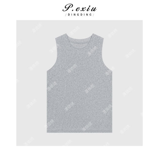 03-2潘依绣丁丁宠粉极简主义简约圆领无袖背心Q6954 商品图0