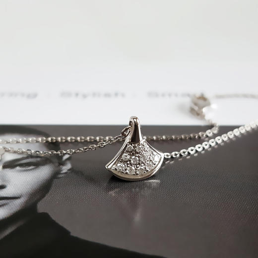 【天然正品】AU750白金时尚经典定制款钻石手链 18CM（长度可调节）080226NJS20 商品图3