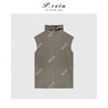 03-2潘依绣丁丁宠粉复古松弛感后拉链立领无袖背心Q4459 商品缩略图1