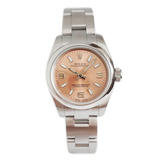 【95新】ROLEX 劳力士176200-0004天文台认证自动机械机芯26MM（女款）蚝式恒动系列蚝式钢020326NJS01 商品图0