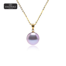 天使之泪 18K金扣头淡水珍珠爱迪生吊坠 TSGY200