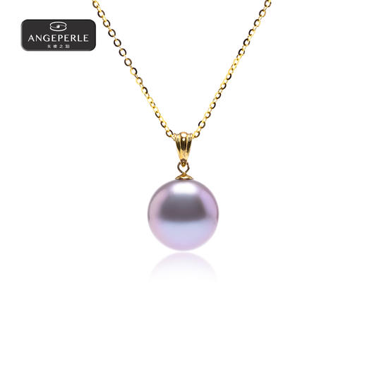 天使之泪 18K金扣头淡水珍珠爱迪生吊坠 TSGY200 商品图0