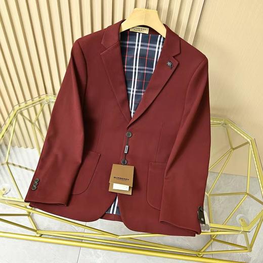 BUR2026春季新款高品质男士休闲西装西服外套。 商品图4