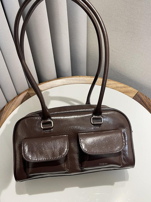 正品韩国Stand Oil女士单肩保龄球包090703 商品图2