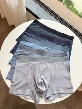 直发 【发三条】纯元，曼//芬 兰精莫代尔 男士平角裤