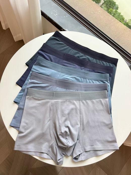 直发 【发三条】纯元，曼//芬 兰精莫代尔 男士平角裤 商品图0