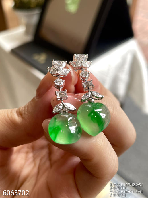 6063702、福瓜耳坠。具体价格微信咨询 商品图3