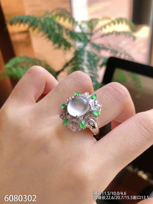 6080302，蛋面戒指。具体价格微信咨询 商品图3