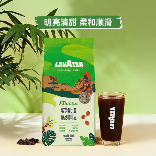 MM 山姆 Lavazza拉瓦萨埃塞俄比亚精品咖啡豆 800g 商品图2