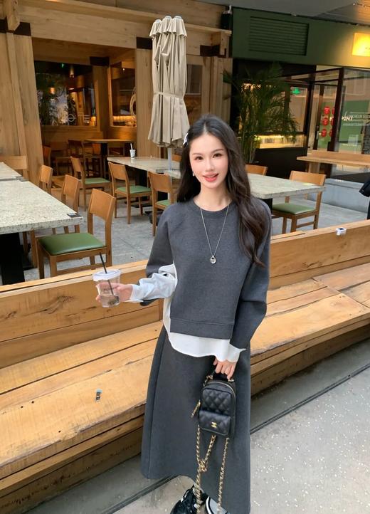 【超模君严选】格桑米Gesamy空气棉套装， “半卫衣半衬衫”火了，太时髦了！ 商品图5