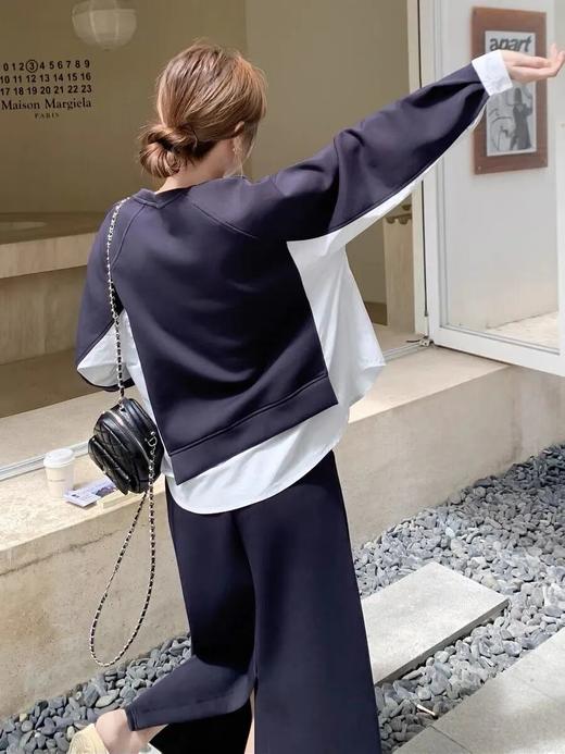 【超模君严选】格桑米Gesamy空气棉套装， “半卫衣半衬衫”火了，太时髦了！ 商品图3