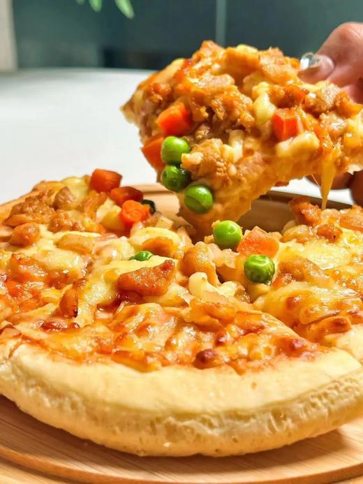 汉帝×妙可蓝多「中国味」披萨 ， 选用妙可蓝多芝士，五种适合中国人的口味尽收 商品图2