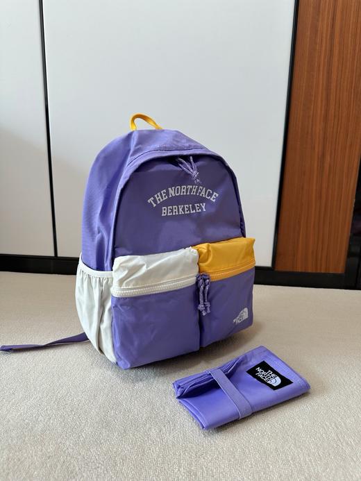 直发 开学季刚需,北家 儿童拼色轻便双肩包，随包赠送露营垫 商品图2