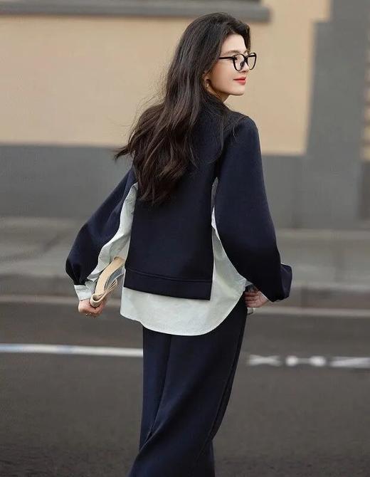 【超模君严选】格桑米Gesamy空气棉套装， “半卫衣半衬衫”火了，太时髦了！ 商品图1