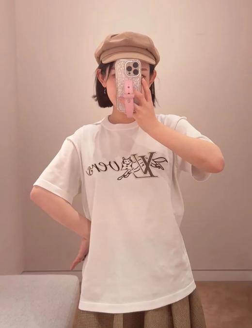 马户牌刺绣皇冠logo字母短袖 商品图2