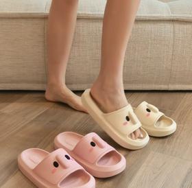 老米优品🎈亲子款！《优调小萌兽动物卡通系列家居拖鞋》 小熊小象拖鞋亲子款 浴室防滑 夏季家居室内儿童 宝宝男女童凉拖 UXT1496