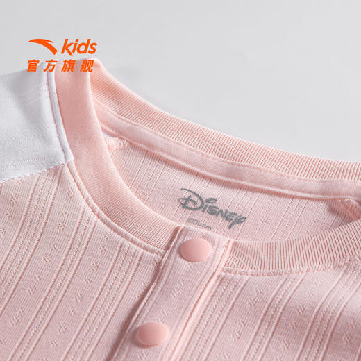 小鹿斑比IP联名安踏短袖儿童女童2026年夏季新款女孩潮流大童T恤362628134 商品图2