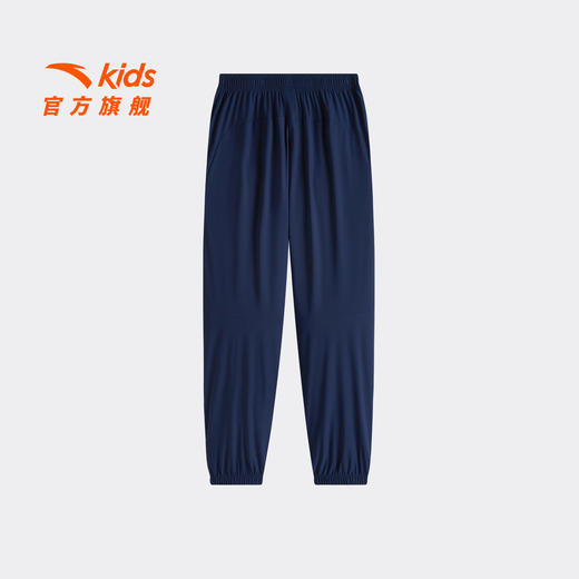 安踏儿童男大童针织运动长裤2026夏季新款冰丝中大童速干综训卫裤352627717 商品图0