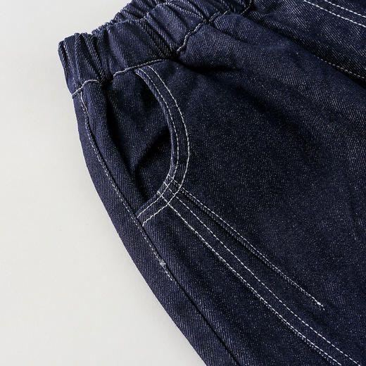 【活性染色牛仔裤】  棉花堂 牛仔长裤  防褪色  挺括有型  百搭 FD61113 商品图8