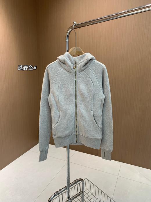 点此购买 lulu露露Scuba春秋季女士拉链连帽开衫 bk 341582 商品图3