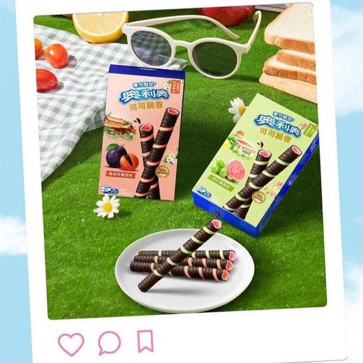 奥利奥可可脆卷（梅渍树番茄味）夹心饼干50g 商品图3