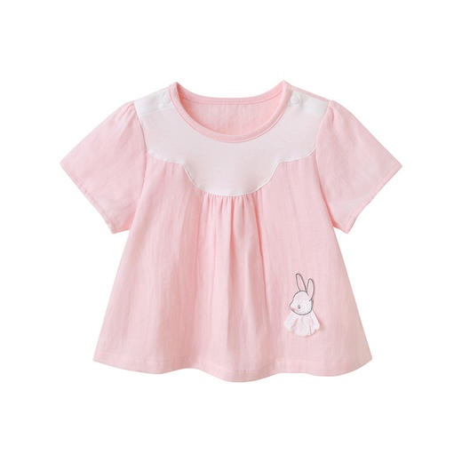 英氏女童套装家居服短袖长裤花蜜居家童装夏季YZJCJ12016A 商品图4