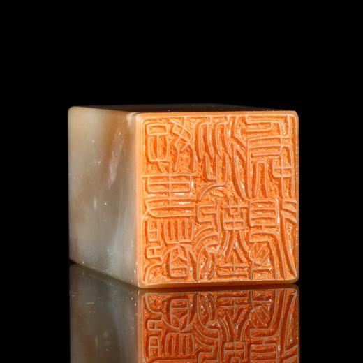 闲章孤品26008:刘银厚篆刻"好事都从难处得"闲章老挝石 练字落款 送礼佳品 商品图3