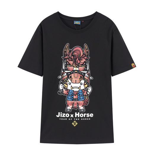 ONIARAI/鬼洗26春夏新品地藏小王公仔马年地藏短T男 J850214 商品图3