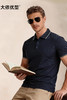 【DG】大依优型大码男装夏季翻领POLO衫短袖上衣商务宽松弹力T恤上衣 商品缩略图5