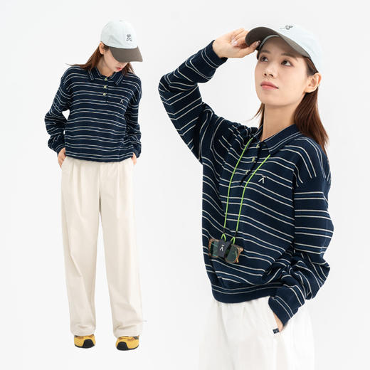 【出游季特惠-春夏新品】ACMEITEM爱棵米-女士半开襟毛衫GAH2770126A 商品图1